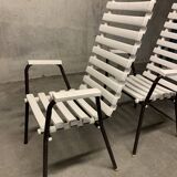 Vintage Garden Furniture Chairs Retro Design 70's Armchair