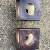 Paire d’appliques design plexi