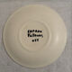 Plates and dish signed by Roger Capron, Vallauris.