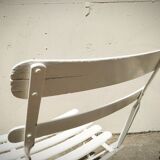 Paire de chaises de jardin anciennes