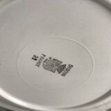 set of 6 fish plates in slip Digoin Sarreguemines 50s