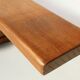 French Extra long solid elm wooden monastery bench, ca. 1850