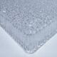 Holophane square wall lamp XL glass design 60s