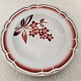 Vintage Badonviller Deep Plate