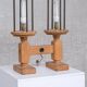 Paire de lampes de table de Guillerme et Chambron