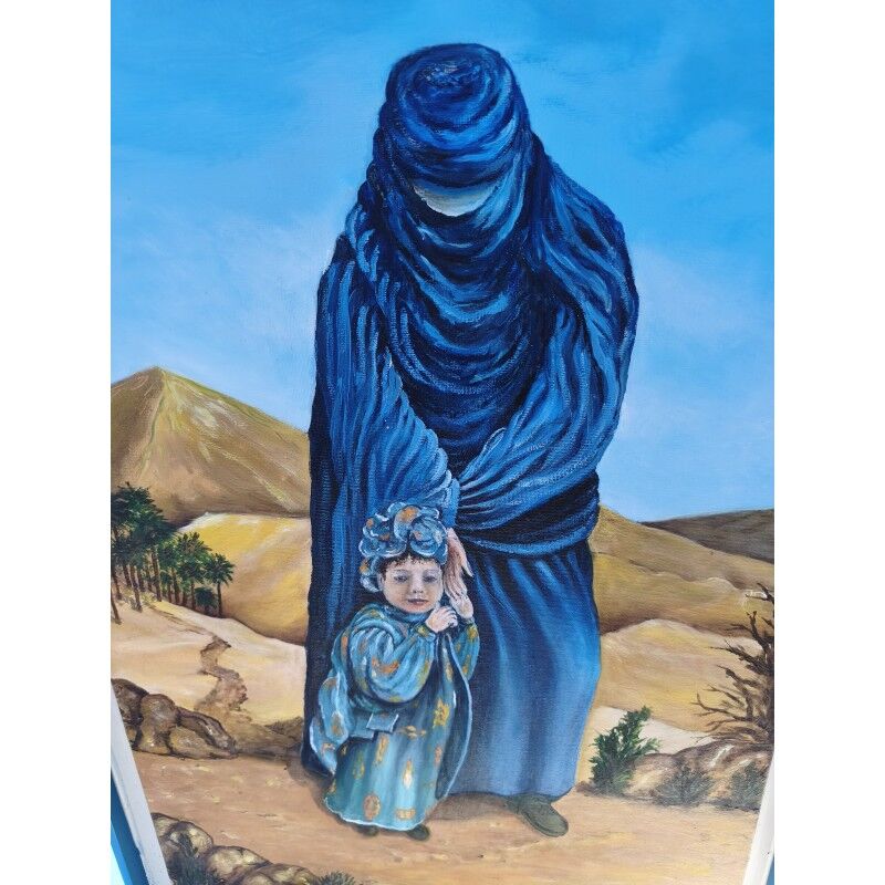 Tableau huile sur toile orientaliste