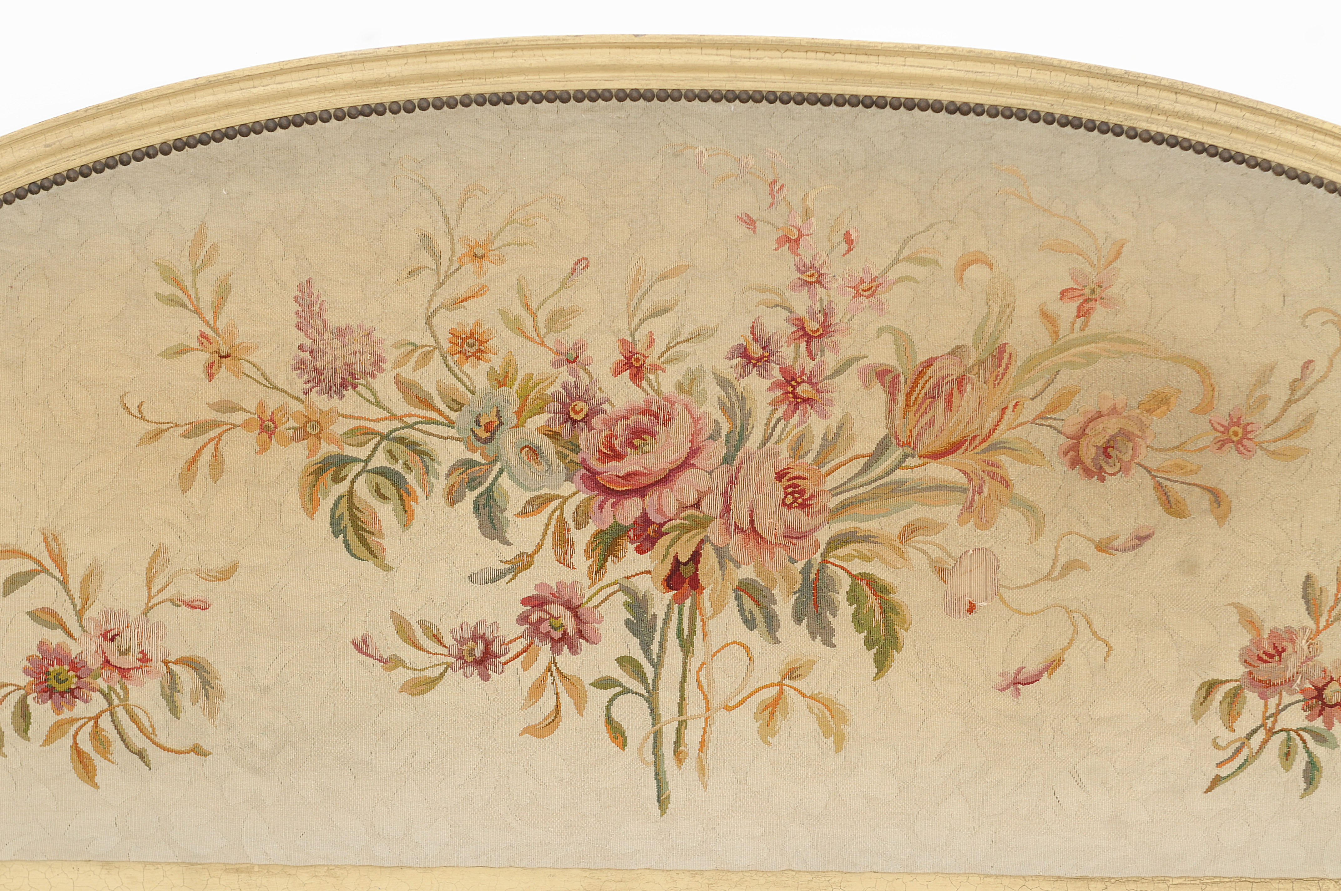 Louis XVI style basket bed