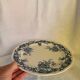 Assiette bleue en porcelaine vintage Villeroy & Boch Valeria