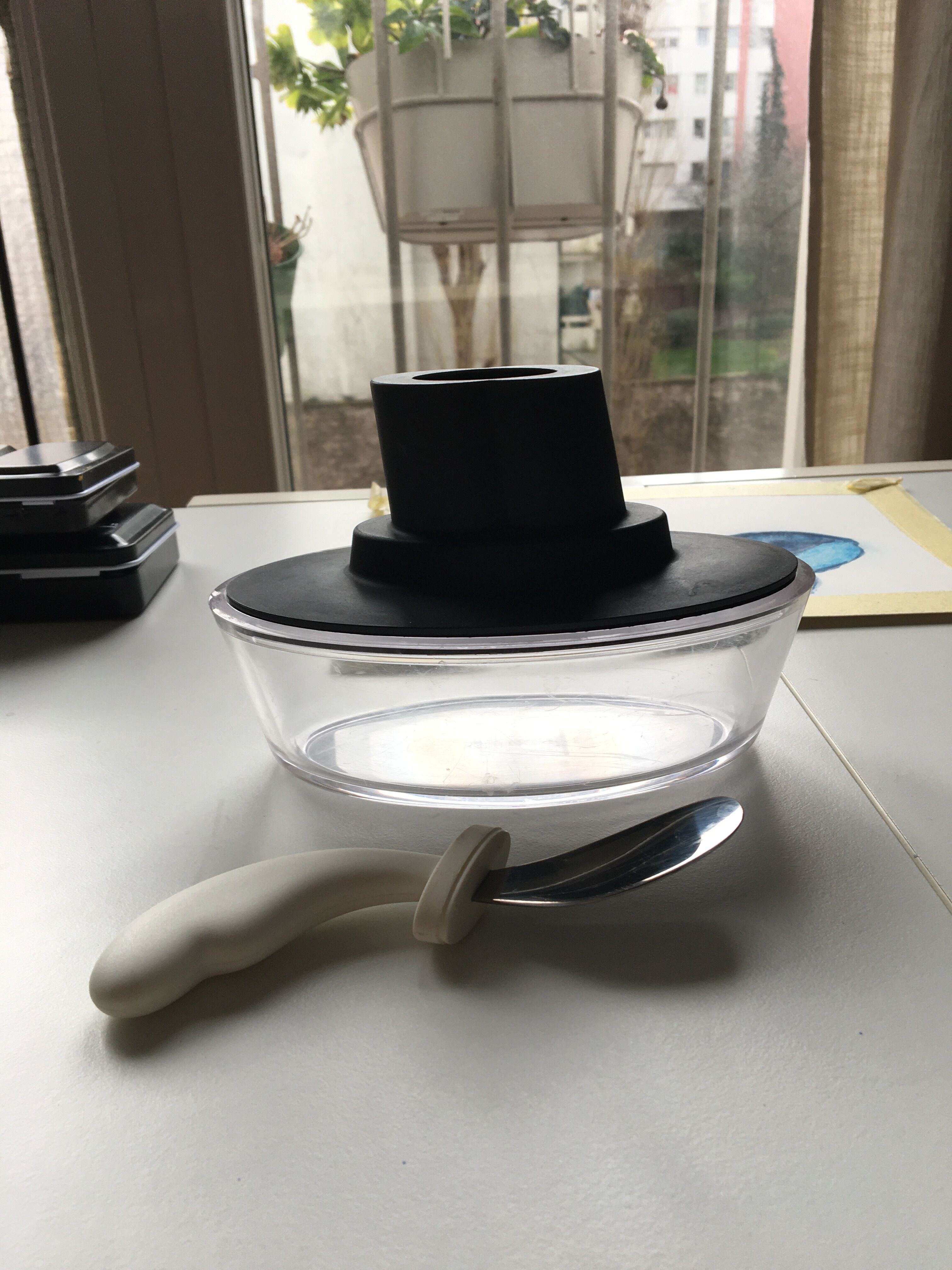 Butter dish small ship Alessi