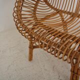 Vintage rattan sofa