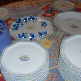 Table service, tableware of Limoges Haviland