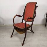 Kohn curved wood lounge