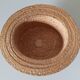 Chapeau de paille Véritable canotier en paille naturelle