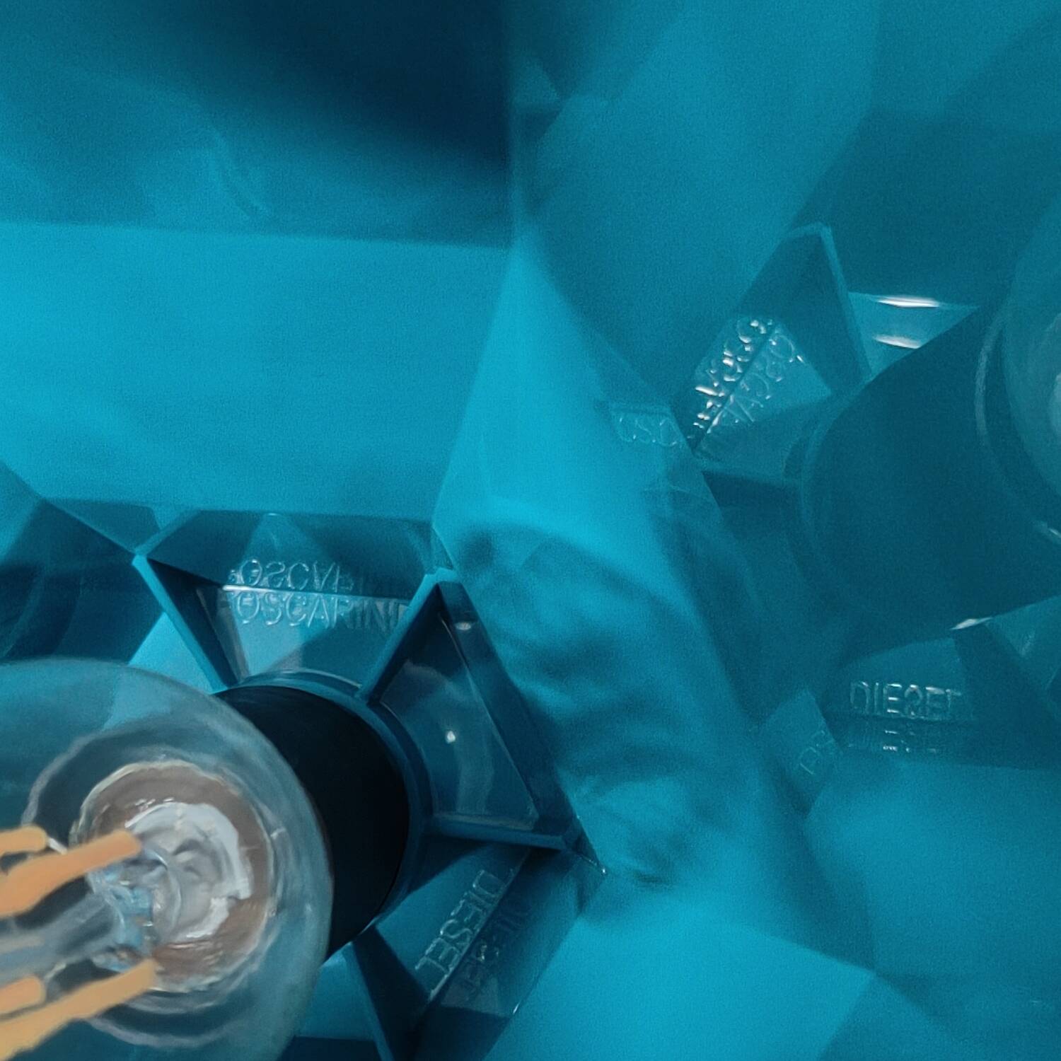 Pett Nero Diesel table lamp by Foscarini