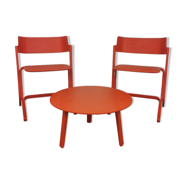 Chaises et table basse RU Shane Schneck