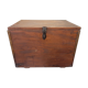 Coffre malle en bois