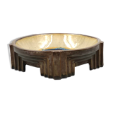 Art Deco ceramic centerpiece, Mougin Freres, Nancy France 1920s