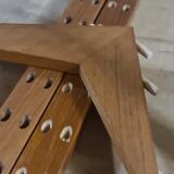 Vintage teak wall system by Poul Cadovious