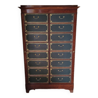 Cartonnier XIXE SIECLE en acajou