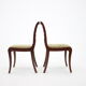 Set of four art deco dining chairs, 1940