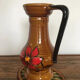 Pitcher, vintage glazed stoneware decanter