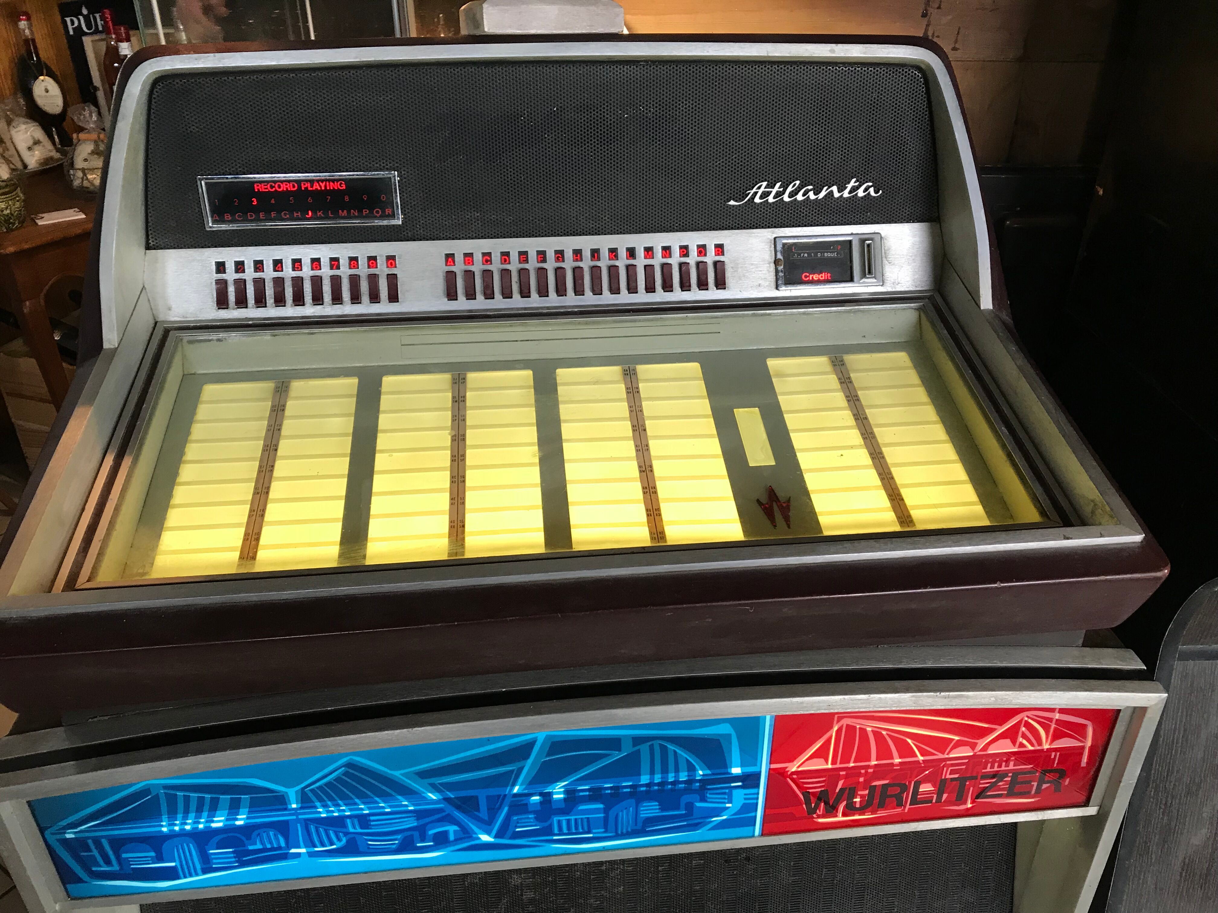1970 wurlitzer jukebox