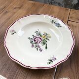 10 flower plates Sarreguemines Lyon