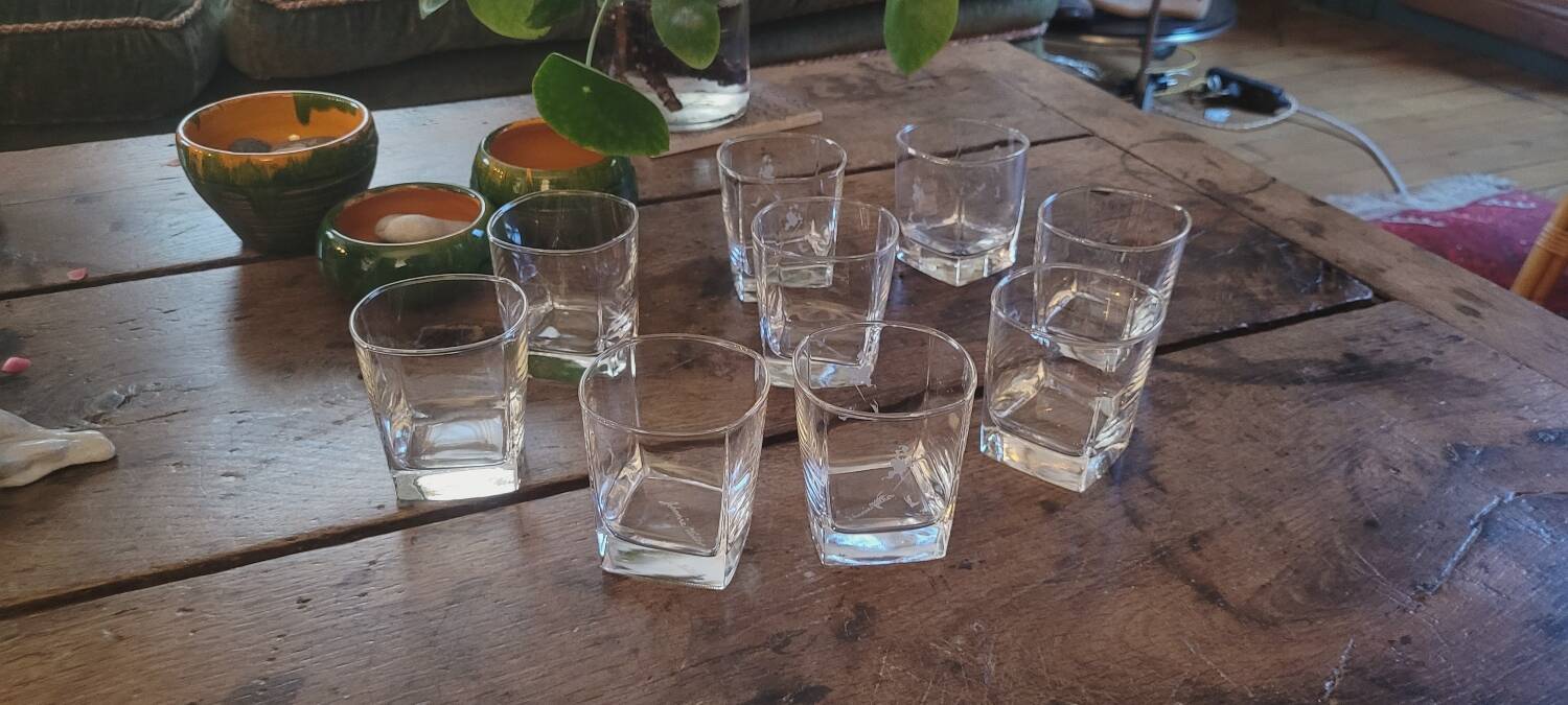Whiskey glasses