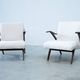 Set of two elegant lounge chairs