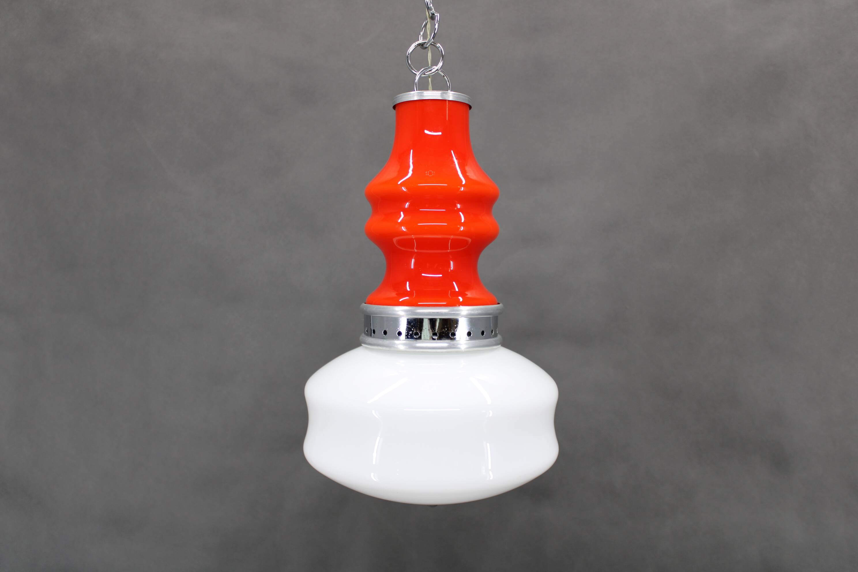1970s Glass Pendant ,Italy
