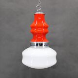 1970s Glass Pendant ,Italy