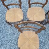 6 chairs louis xv mulch