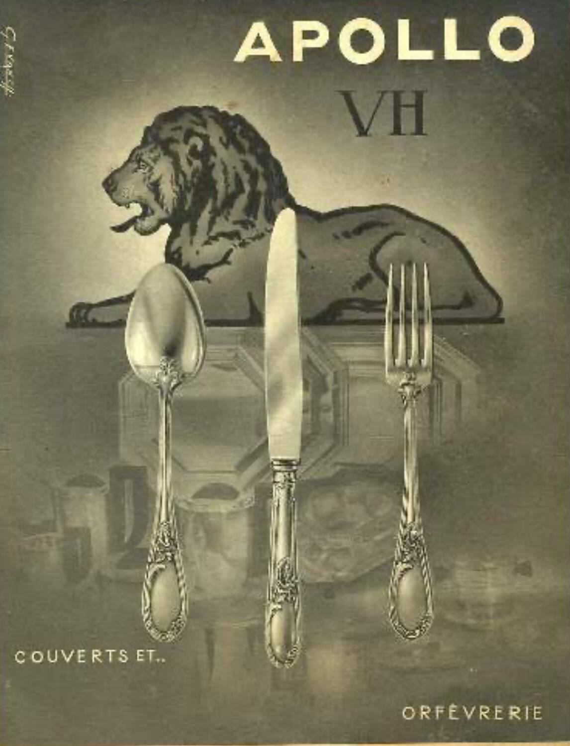 Apollo Goldsmiths - Louis XVI Cutlery Set - Crossed Ribbons - 38 Pieces