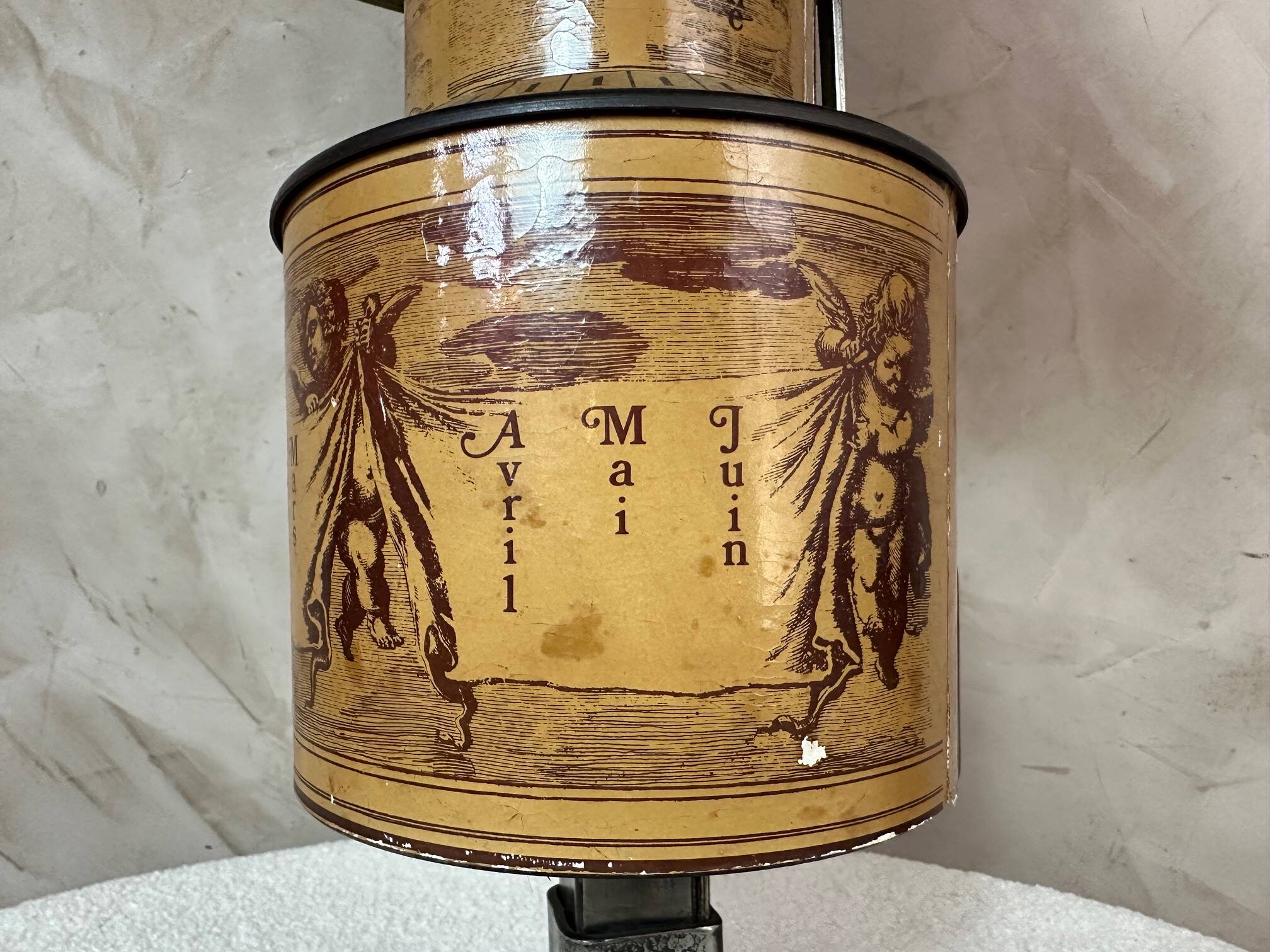 1920 Calendar Lamp