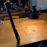 Lampe d'architecte en métal noir