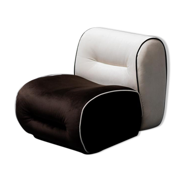 Velvet armchair 1970