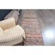 1970s Turkish Oushak Handmade Wool Cotton Brown Kilim Runner Rug 98x418