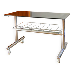 Table d'appoint range - roulettes