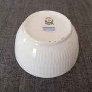 Sucrier couvert et crémier Royal Copenhagen 'White Fluted Half Lace'