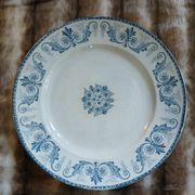 Large antique ironstone dish