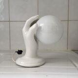 Wall lamp hand lamp ceramic vintage 70s