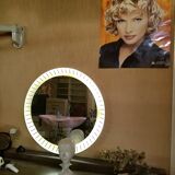 Backlit mirror