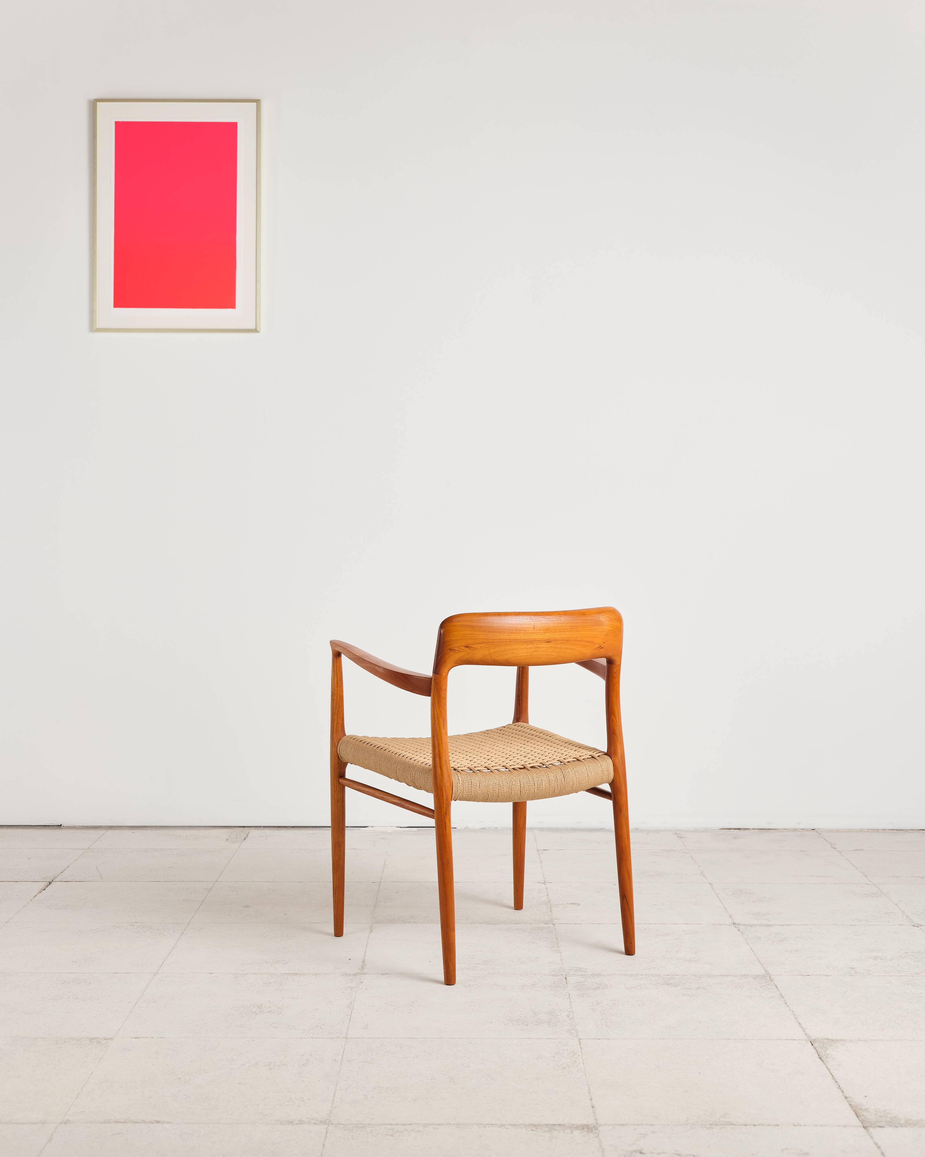 Armchair 56 in teak from the mid-century by Niels O. Møller, J.L. Moller