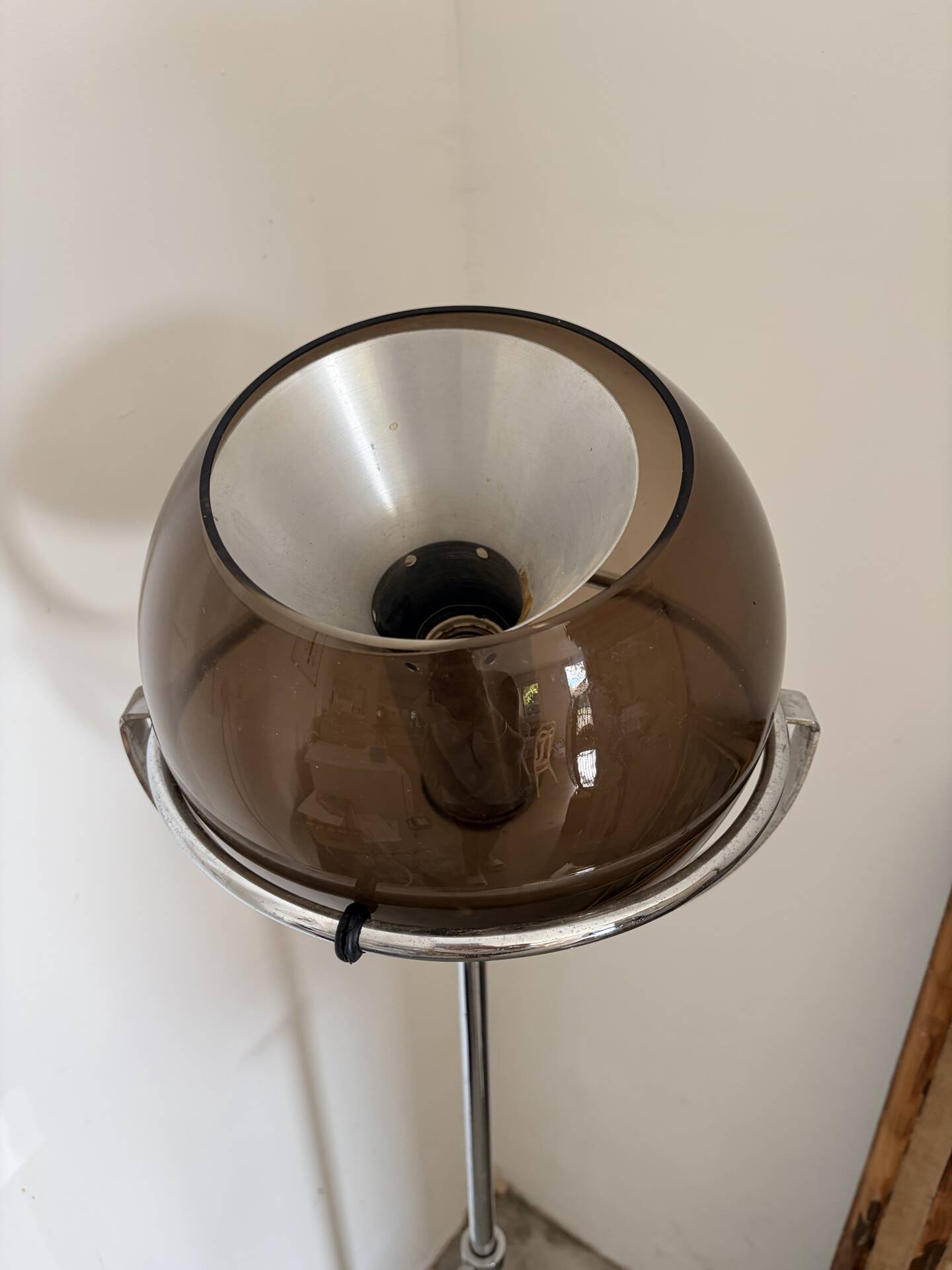 Lampadaire vintage Raak globe 2000