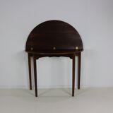 Beautiful danish design foldable game table by Hans Wegner