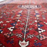 Antique Persian Qashqai rug 106cm x 152cm 1920s - 1C1242