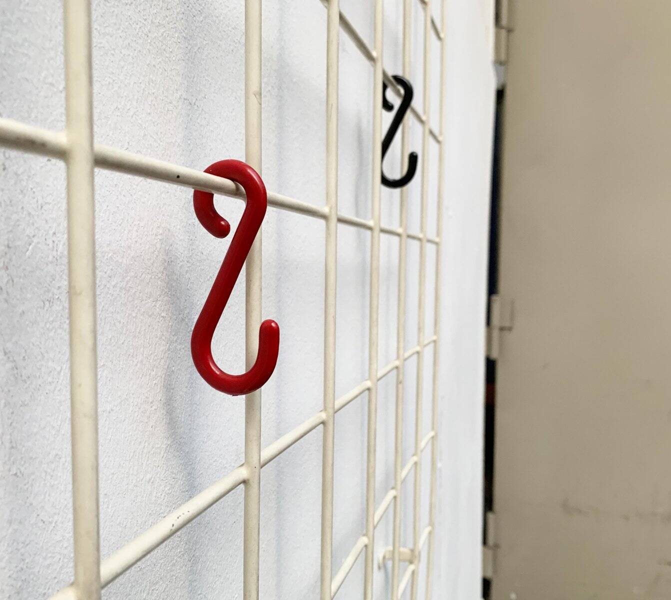 Mid-century German minimalist rope coat rack from the 1960s.