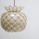 Suspension fleur vintage en nacre