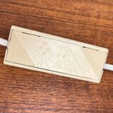 Brera table lamp, Italian postmodern vintage model by Achille Castiglioni for Flos, 1990s.