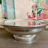 Old silver metal trivet